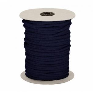 Baumwollkordel Hoodieband 6 mm dunkelblau