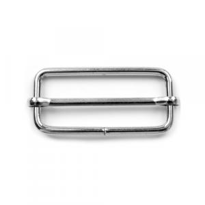 Versteller Schieber Regulator 40 x 15 x 3 mm silber