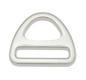 Preview: Dreieck D-Ring 20 mm silber