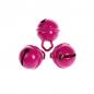 Preview: Glöckchen 15mm brombeere uni Schelle Rassel Bimmel Nr. 32 4053751009910