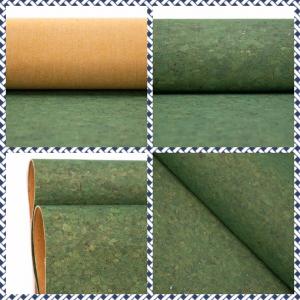1 Rolle Kork UNI grün 30 x 80 cm
