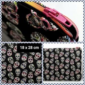 Täschchen "Mini Skull" DIY Materialpackung Nr. 2