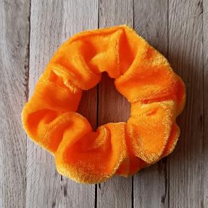 Scrunchie Samt 10 cm karotte Haargummi