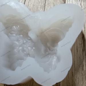 Silikon - Gießform Anhänger Schmetterling Butterfly Engel