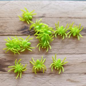 SPINNE Halloween 20 x 13 mm neongrün Nr. 2