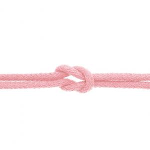 Baumwollkordel Hoodieband 6 mm babyrosa