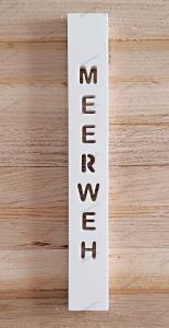 Deko Klötzchen MEERWEH 160 x 22 x 8 mm vertiktal KeraQuick