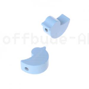 ENTE Motivfigur Fädelfigur horizontal babyblau