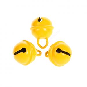 Glöckchen 15mm gelb uni Schelle Rassel Bimmel Nr. 15 4053751009873