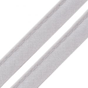 Paspelband Biesenband 12 mm hellgrau Einfassband