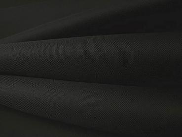 Outdoor Stoff UNI Premium wasserdicht 50 x 140 cm schwarz