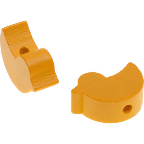 ENTE Motivfigur Fädelfigur vertikal gelb