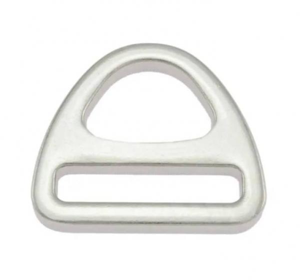 Dreieck D-Ring 20 mm silber