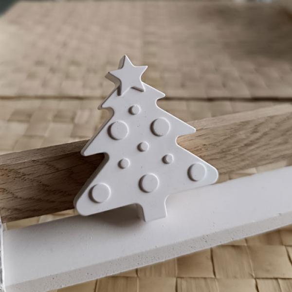 DEKO Weihnachstbaum Nr. 3 weiß