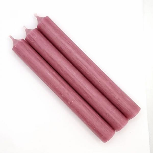 STABKERZE 180 x 22 mm Farbauswahl durchgefärbt