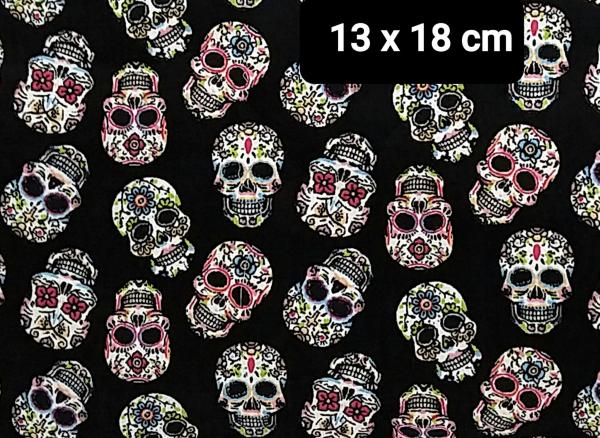 Täschchen "Mini Skull" DIY Materialpackung Nr. 1