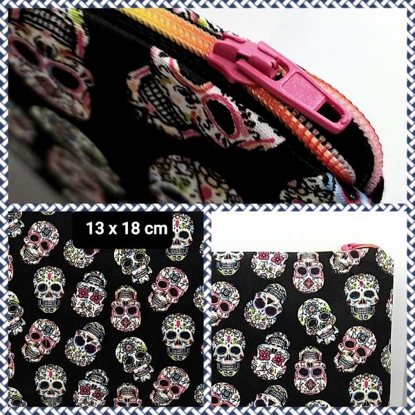 Täschchen "Mini Skull" DIY Materialpackung Nr. 1