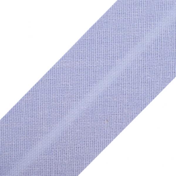 Schrägband 30 mm flieder pastell Einfassband 100% Baumwollle von der Rolle geschnitten