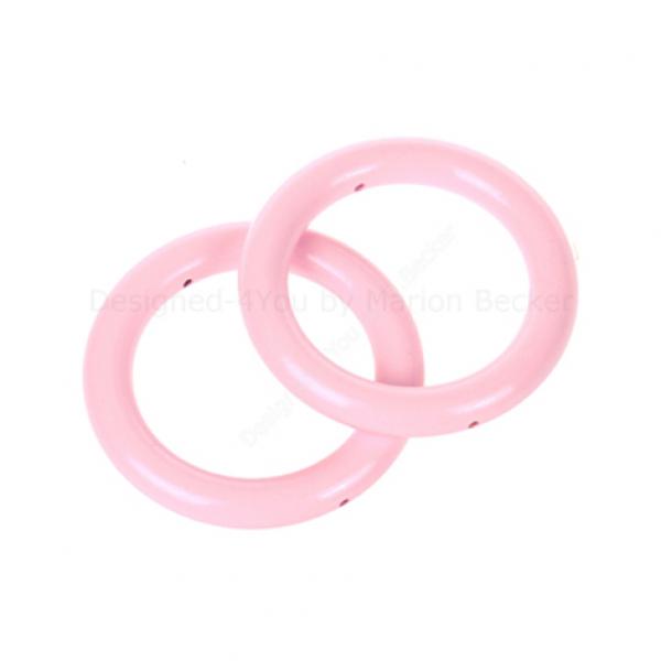 Greiflinge babyrosa Rohlinge Holzringe Größe L