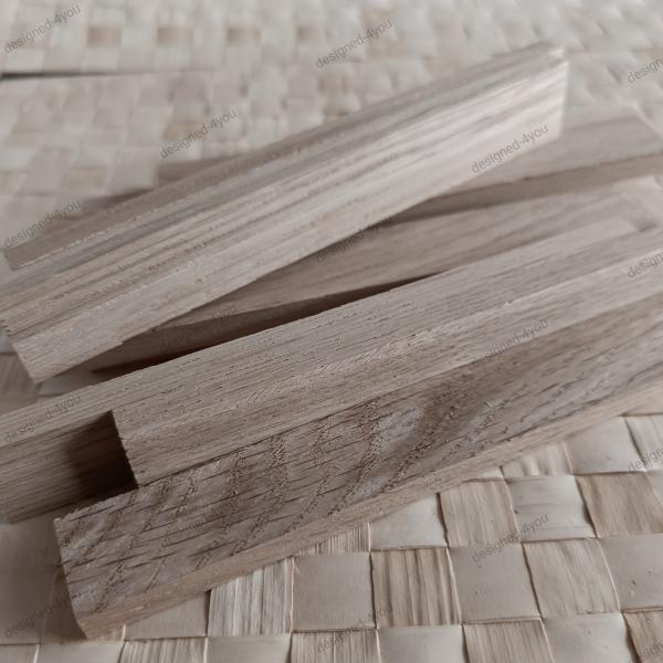 125 x Easy-Sticks 4.0 - Eiche - hell Holzklötzchen Klötzchen 160 x 22 x 8 mm