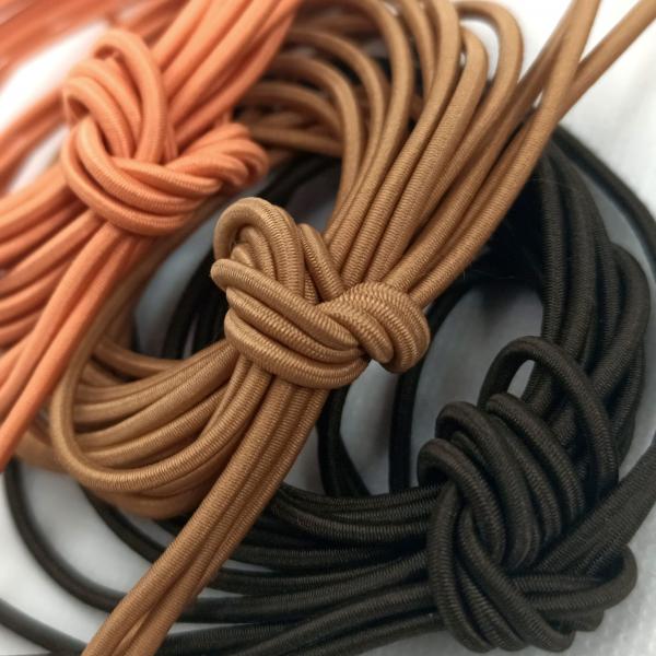 21 Meter Gummikordel rund 2 mm Farbmix (Rundgummikordel)