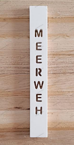 Deko Klötzchen MEERWEH 160 x 22 x 8 mm vertiktal KeraQuick