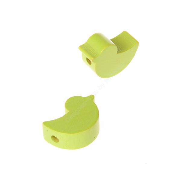 ENTE Motivfigur Fädelfigur horizontal lemon
