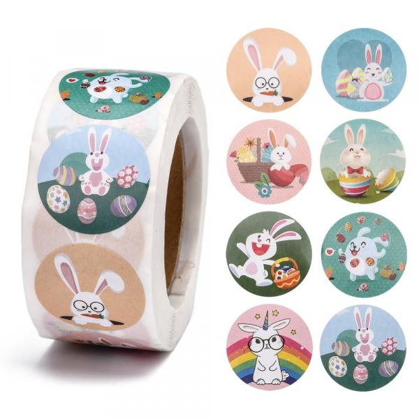 8 Aufkleber 25 mm OSTERN Nr. 4