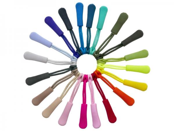 Zipperanhänger für Reißverschlüsse 63 mm türkisblau