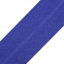 Schrägband 30 mm Baumwollle königsblau