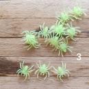 SPINNE Halloween 20 x 13 mm NEON mit Leuchteffekt Nr. 3