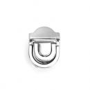 Steckverschluss "MALTE" 32 mm x 46 mm Tornister Mappenschloss silber
