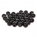 Holzperlen 10 mm schwarz