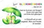 DIY Spruchkarte WÜRMCHEN Nr. 2 "Karte mit Spruch" PDF Download Projekt