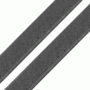Paspelband Biesenband 12 mm dunklelgrau Einfassband